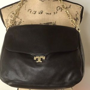 🌵🌵🌵Final Price! EUC Tory Burch Megan Leather Shoulder Bag! Soft Leather!